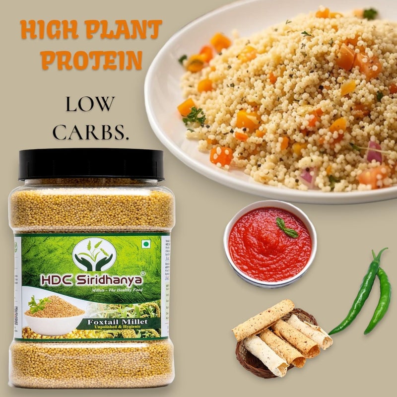 HDC Siridhanya Organic Millets Combo Pack - 5 Varieties, 500g Each - Image 5